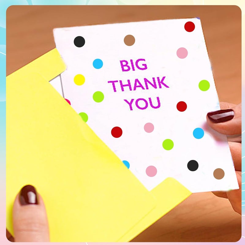 starboling Dot Stickers - 3/8 Inch White Circle Labels, 3000pcs Self-Adhesive Writable Color Coding Round Labels for Office, Classroom, Garage Sale - Image 4